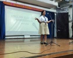 VI to VIII English Elocution Competition 2025-26